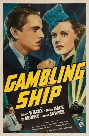Gambling Ship (1938) Drawstring Backpack - idPoster.com
