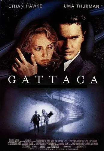 Gattaca (1997) Drawstring Backpack - idPoster.com