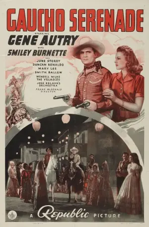 Gaucho Serenade (1940) Women's Colored Hoodie - idPoster.com