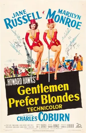Gentlemen Prefer Blondes (1953) Women's Colored Hoodie - idPoster.com