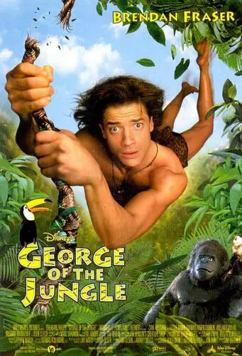 George of the Jungle (1997) White T-Shirt - idPoster.com