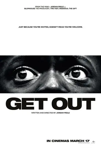Get Out (2017) Women's Colored T-Shirt - idPoster.com