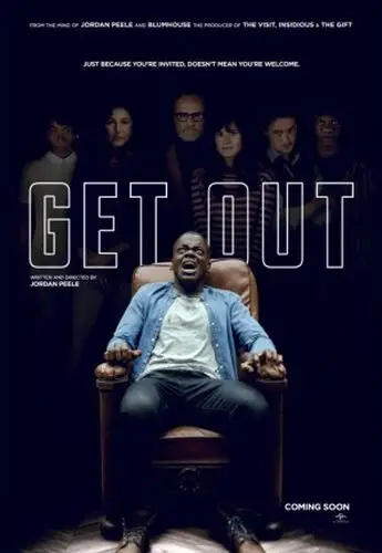 Get Out 2017 Men's Colored T-Shirt - idPoster.com
