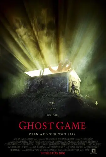 Ghost Game (2006) White Tank-Top - idPoster.com