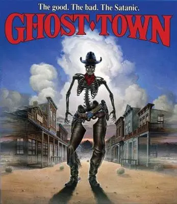 Ghost Town (1988) Men's Colored  Long Sleeve T-Shirt - idPoster.com