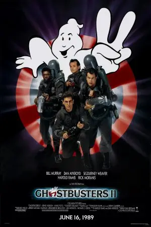 Ghostbusters II (1989) White T-Shirt - idPoster.com