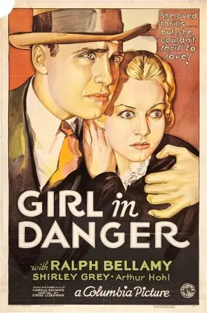 Girl in Danger (1934) White Tank-Top - idPoster.com
