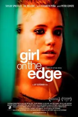 Girl on the Edge (2015) White T-Shirt - idPoster.com