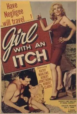 Girl with an Itch (1958) White T-Shirt - idPoster.com