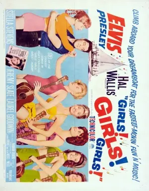 Girls! Girls! Girls! (1962) White T-Shirt - idPoster.com