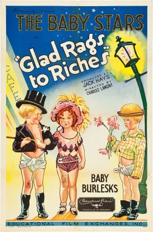 Glad Rags to Riches (1933) White T-Shirt - idPoster.com