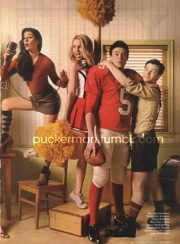 Glee Cast Men's Colored Hoodie - idPoster.com