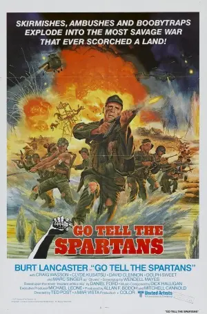 Go Tell the Spartans (1978) Women's Colored  Long Sleeve T-Shirt - idPoster.com