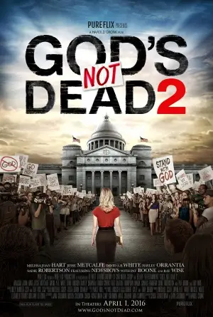 God's Not Dead 2 (2016) White T-Shirt - idPoster.com