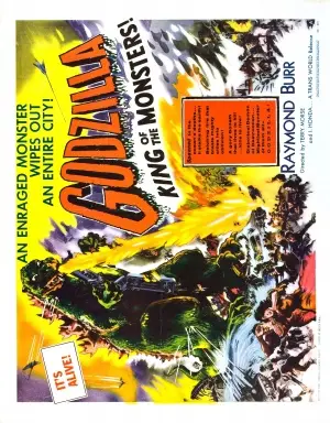 Godzilla, King of the Monsters! (1956) White T-Shirt - idPoster.com
