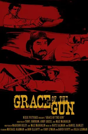 Grace of the Gun (2010) White T-Shirt - idPoster.com