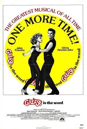 Grease (1978) Men's Colored  Long Sleeve T-Shirt - idPoster.com