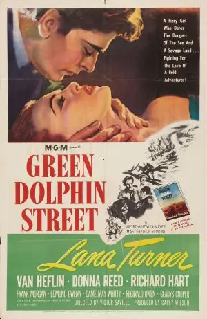 Green Dolphin Street (1947) Drawstring Backpack - idPoster.com