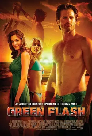 Green Flash (2008) Men's Colored  Long Sleeve T-Shirt - idPoster.com