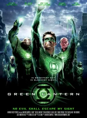 Green Lantern (2011) White T-Shirt - idPoster.com