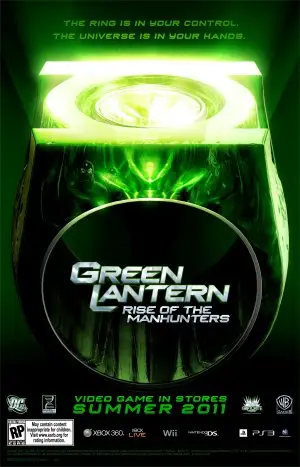 Green Lantern: Rise of the Manhunters (2011) White T-Shirt - idPoster.com