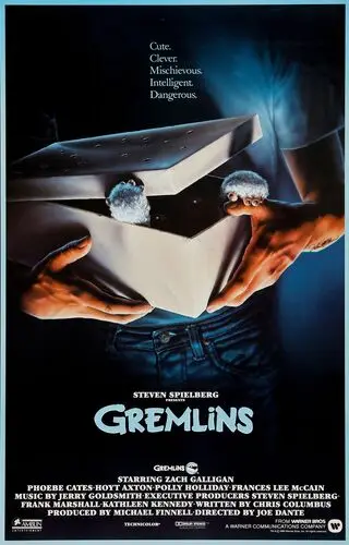 Gremlins (1984) Men's Colored  Long Sleeve T-Shirt - idPoster.com