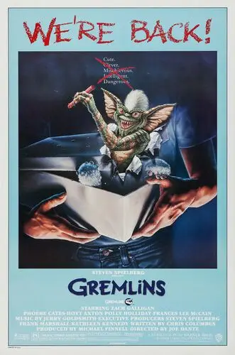 Gremlins (1984) White Tank-Top - idPoster.com