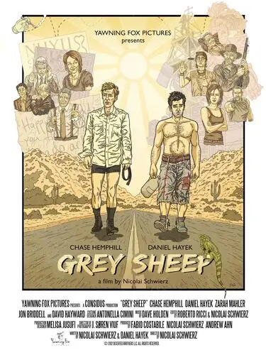 Grey Sheep (2012) Fridge Magnet picture 501300