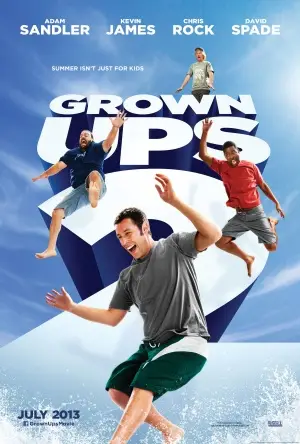 Grown Ups 2 (2013) White T-Shirt - idPoster.com