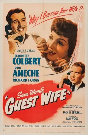 Guest Wife (1945) Men's Colored T-Shirt - idPoster.com