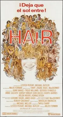 Hair (1979) Men's Colored Hoodie - idPoster.com