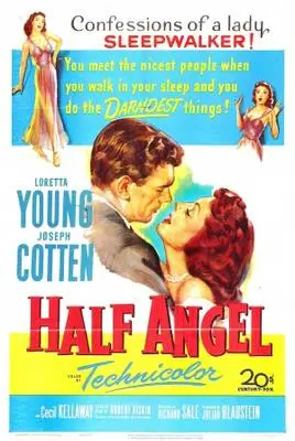 Half Angel (1951) Women's Colored Tank-Top - idPoster.com