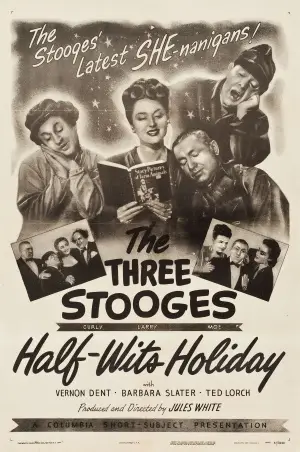 Half-Wits Holiday (1947) White Tank-Top - idPoster.com