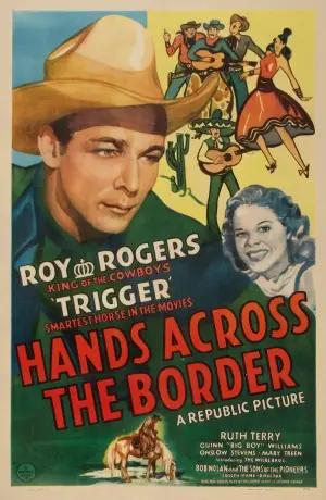 Hands Across the Border (1944) Drawstring Backpack - idPoster.com