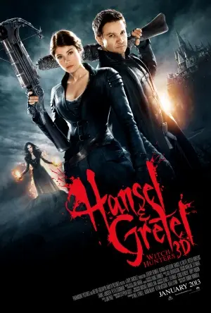 Hansel n Gretel: Witch Hunters (2013) White T-Shirt - idPoster.com