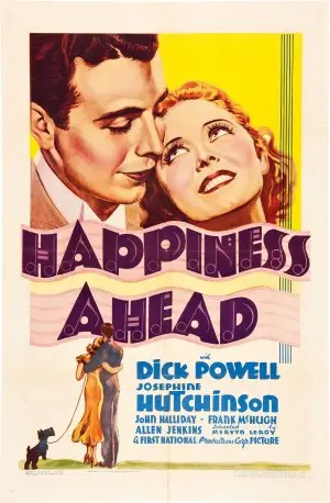 Happiness Ahead (1934) Women's Colored Tank-Top - idPoster.com