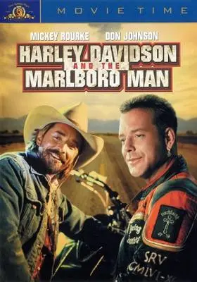 Harley Davidson and the Marlboro Man (1991) White T-Shirt - idPoster.com