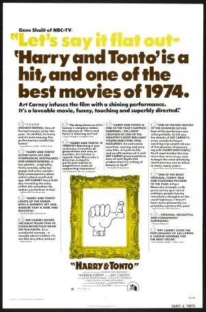 Harry and Tonto (1974) White T-Shirt - idPoster.com