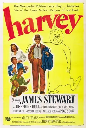 Harvey (1950) Women's Colored  Long Sleeve T-Shirt - idPoster.com