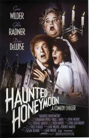 Haunted Honeymoon (1986) Men's Colored Hoodie - idPoster.com