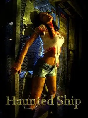 Haunted Ship (2015) Men's Colored  Long Sleeve T-Shirt - idPoster.com