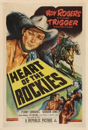Heart of the Rockies (1951) White T-Shirt - idPoster.com