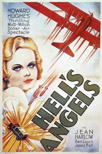 Hell's Angels (1930) Men's Colored Hoodie - idPoster.com