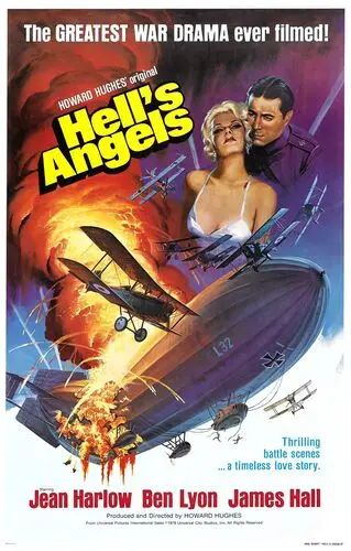 Hell's Angels (1930) Men's Colored Hoodie - idPoster.com