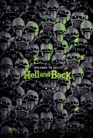 Hell n Back (2015) Men's Colored Hoodie - idPoster.com