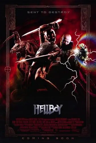 Hellboy (2004) White Tank-Top - idPoster.com
