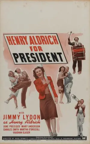 Henry Aldrich for President (1941) Men's Colored  Long Sleeve T-Shirt - idPoster.com