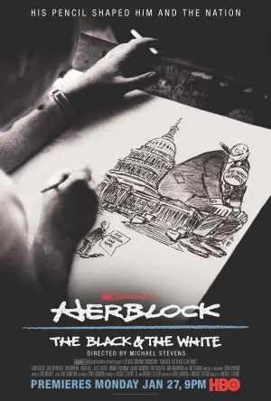 Herblock: The Black n the White (2013) Drawstring Backpack - idPoster.com