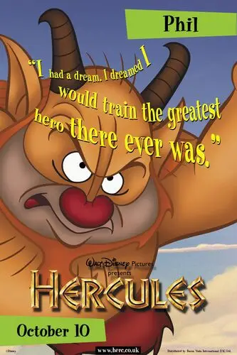 Hercules (1997) Men's Colored  Long Sleeve T-Shirt - idPoster.com