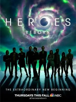 Heroes Reborn (2015) White T-Shirt - idPoster.com
